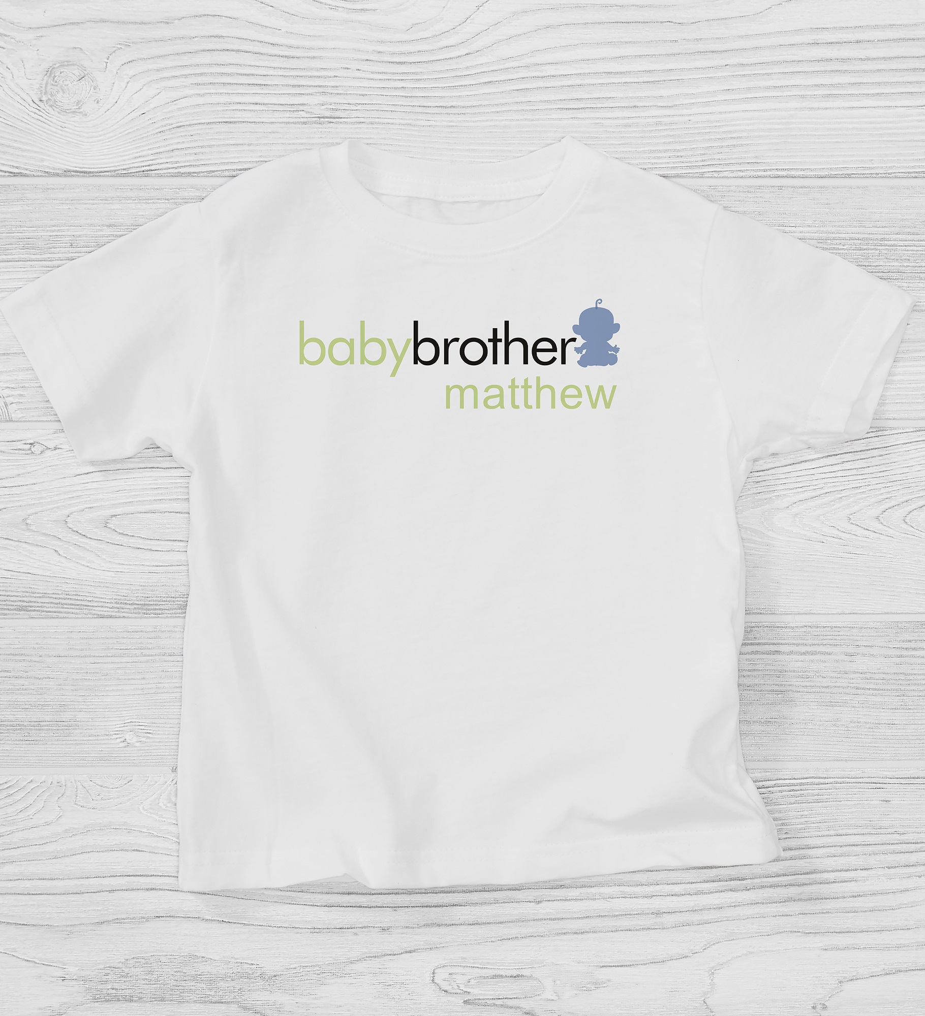 Big/Baby Brother & Sister Personalized Kids Shirts